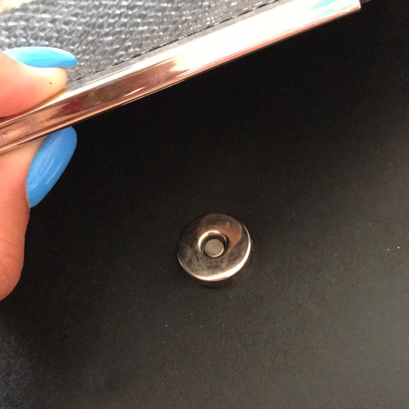 black snake skin chain purse - Picture 3 of 4